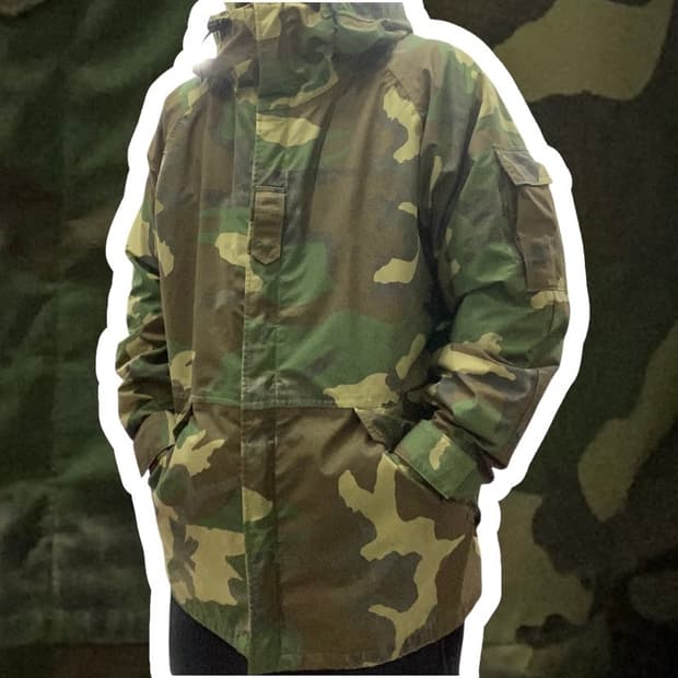 90s 미군 고어텍스 바람막이 DCU 파카 L