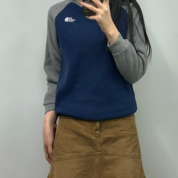 노스페이스 나그랑 플리스 맨투맨 