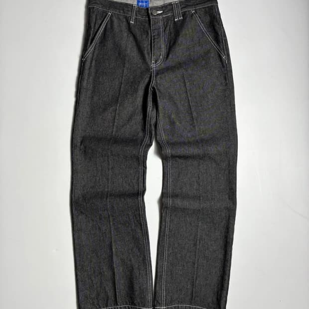 데케트 DECET 스트레이트 생지 와이드 데님 팬츠 R2820