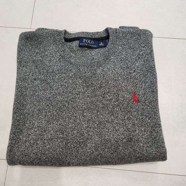 폴로 랄프로렌 그레이 니트