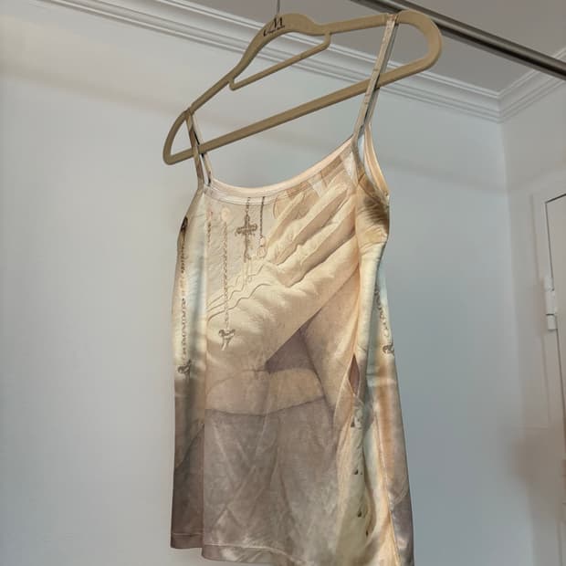 2000archives 실크 프린팅 나시