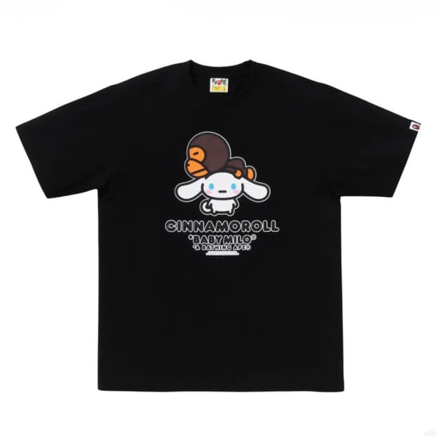 (구함) 산리오 베이프 시나모롤 티셔츠