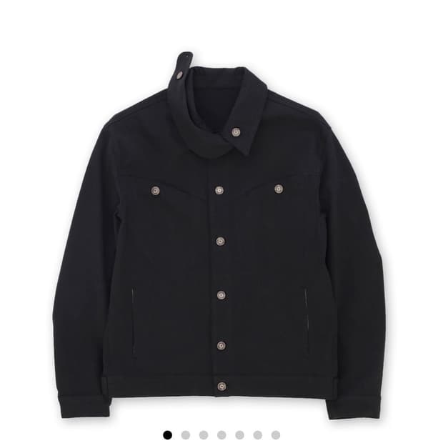  (구매)PANEL COLLAR JACKET - BK (2)