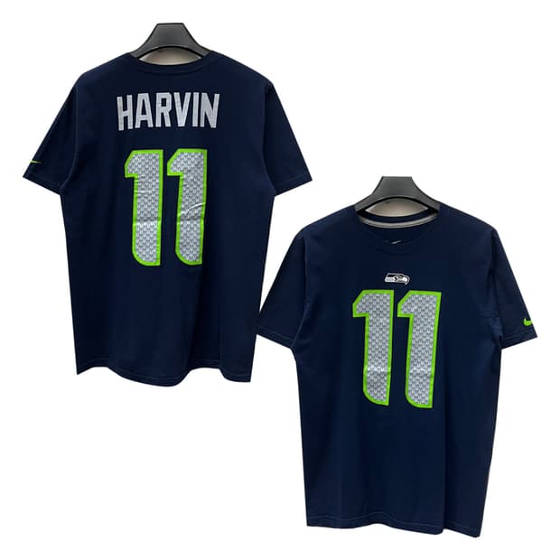 나이키 NFL 시애틀 시호스크 퍼시 하빈 반팔티 L