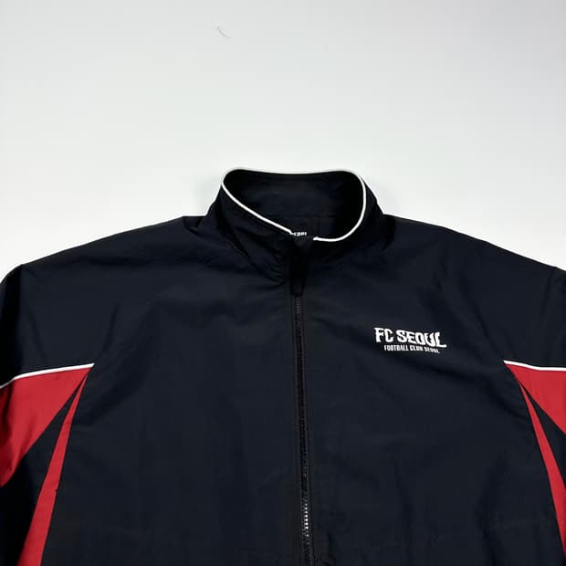 K리그 FC서울 풋볼 블랙 바람막이 자켓 (XXL)