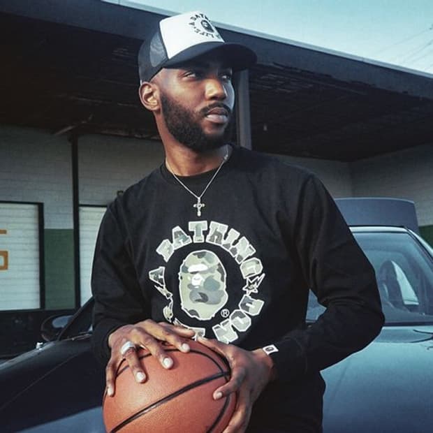 BAPE/BIG SEAN DONT LIFE 롱슬리브 티셔츠 L/100