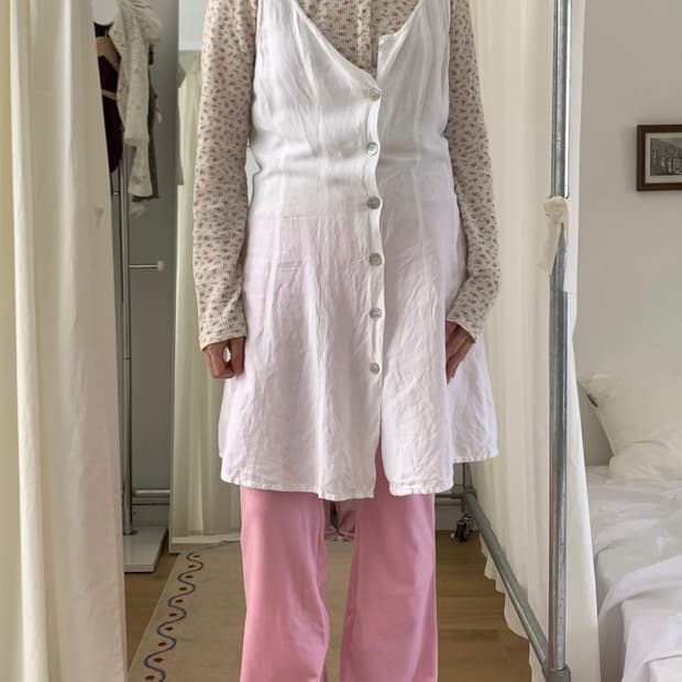 White button dress (Europe)