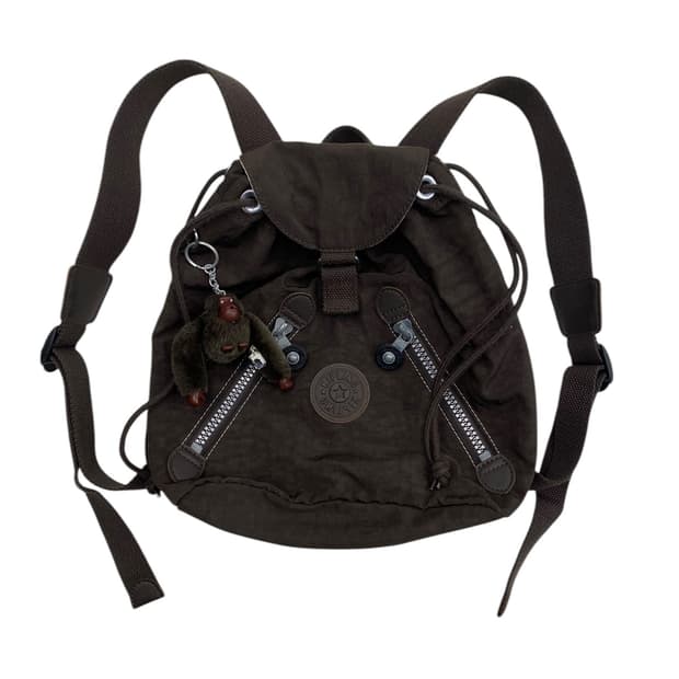 키플링 y2k 초코브라운 백팩