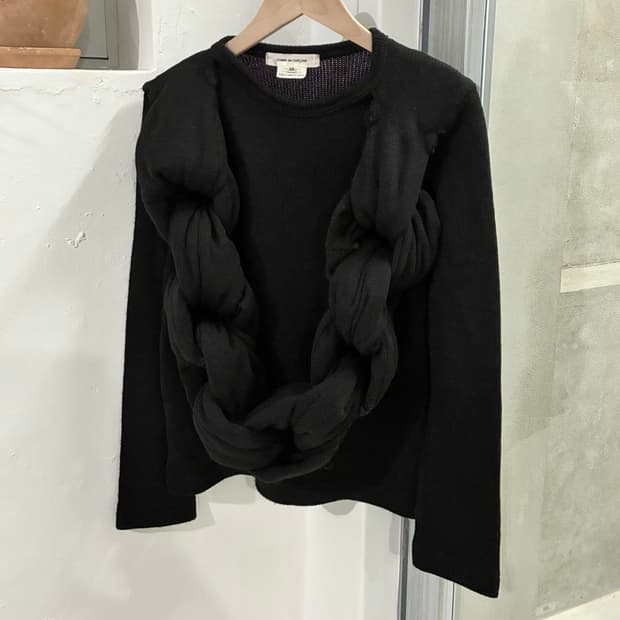 꼼데가르송 니트