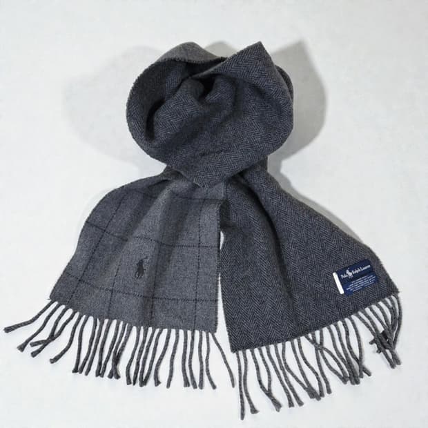 POLO 폴로 랄프로렌 램스울 머플러 목도리