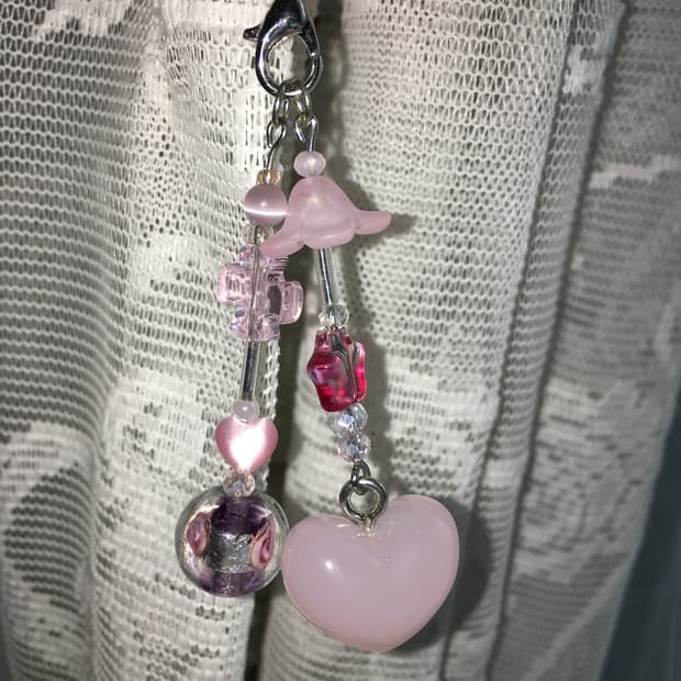 603 PINKTOP keyring (light pink)