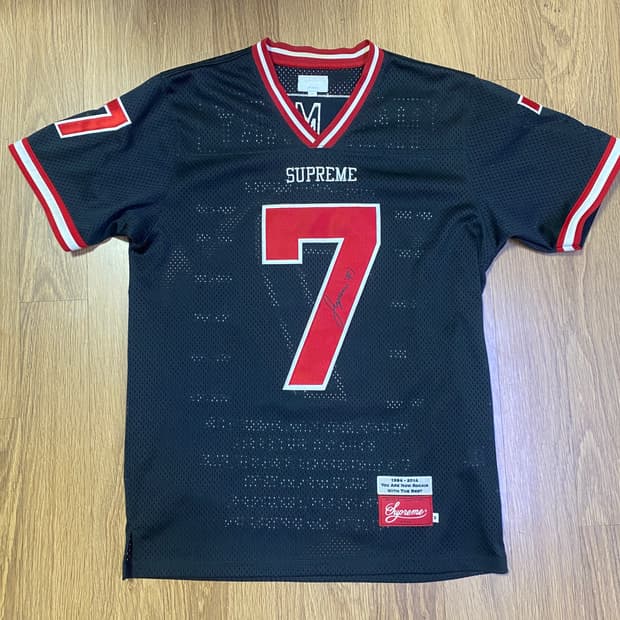 14ss / 슈프림 헤일매리 져지 / 블랙 / m