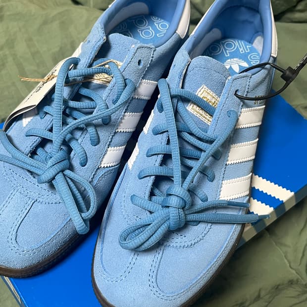 아디다스 스페지알 핸드볼 라이트블루 250 새상품