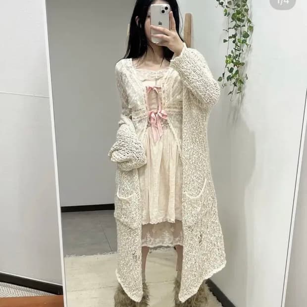 파예모리 선가든파티 미라이클립 빈티지 페어리 모리 코디세트