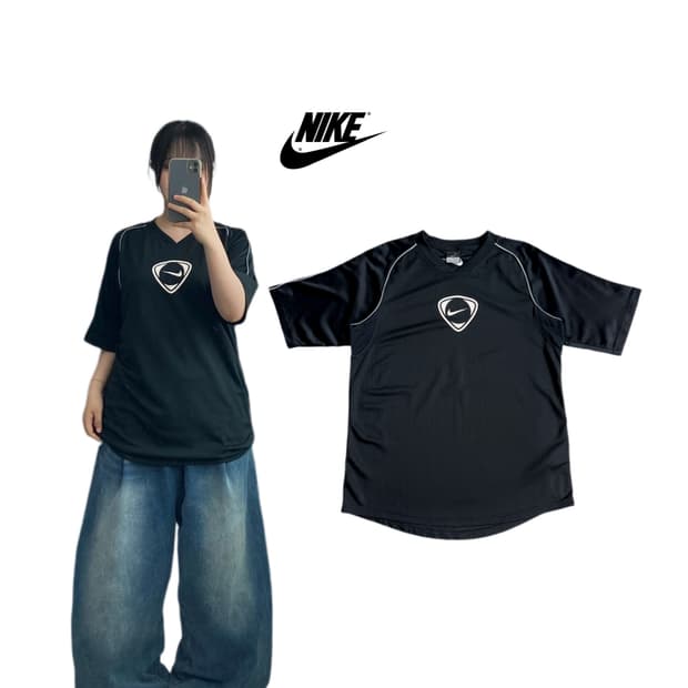 나이키 00s 블록코어 반팔 티셔츠