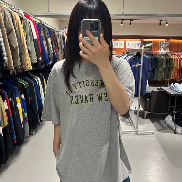 잔스포츠 프린팅 반팔티셔츠