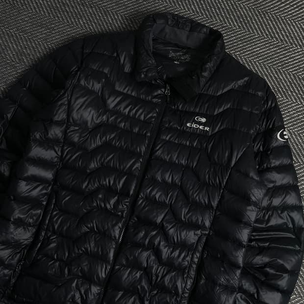 아이더 구스다운 경량 패딩 자켓y 3712