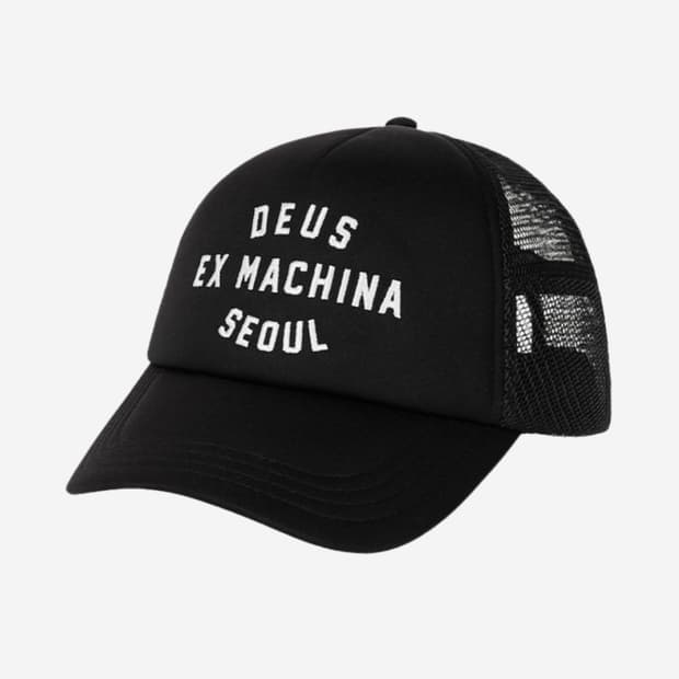 (새상품) 데우스 엑스 마키나 서울 트러커캡 볼캡