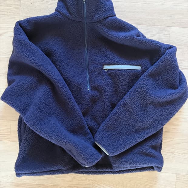 [1] 너티새비지 MID PILE HALF ZIP FLEECE 후리스
