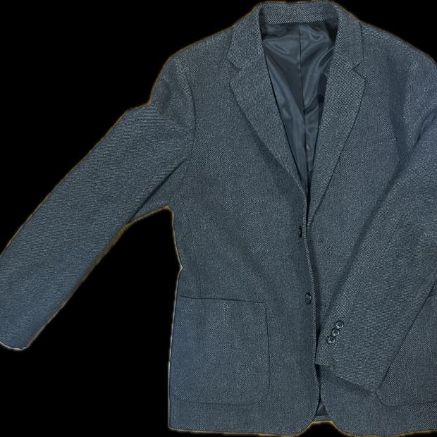 빈티지 울 블레이저