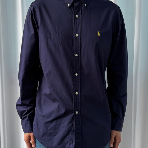 [M]폴로 랄프로렌 클래식 포플린 셔츠 navy