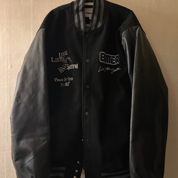 buttergoods 베러굿즈 로니 리스톤 스미스 바시티자켓 XL