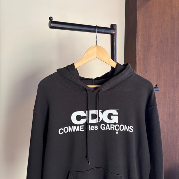 15479 - 꼼데가르송 블랙 CDG 후드티