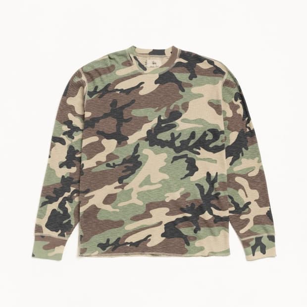 Stussy pigment dyed LS thermal