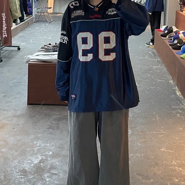 위캔더스 x 켈로그 풋볼 네이비 져지 H1271