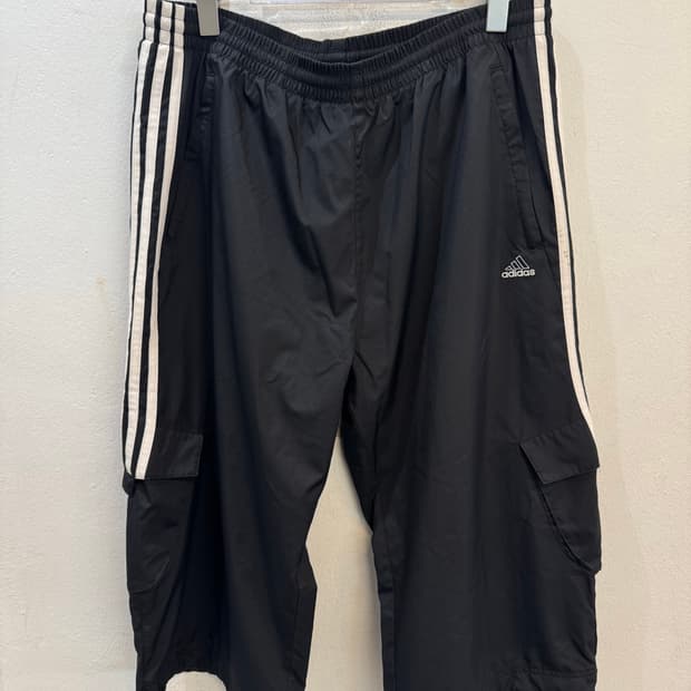Adidas Black 3-Street Cargo Track Pants