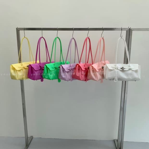 New✨한정수량 납작 버킨 젤리백🪽(5월까지 판매)