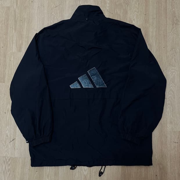 아디다스 빅로고 바람막이 자켓 L/100