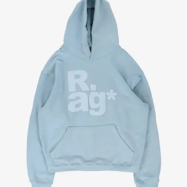 더콜디스트모먼트 후드티 스카이 블루