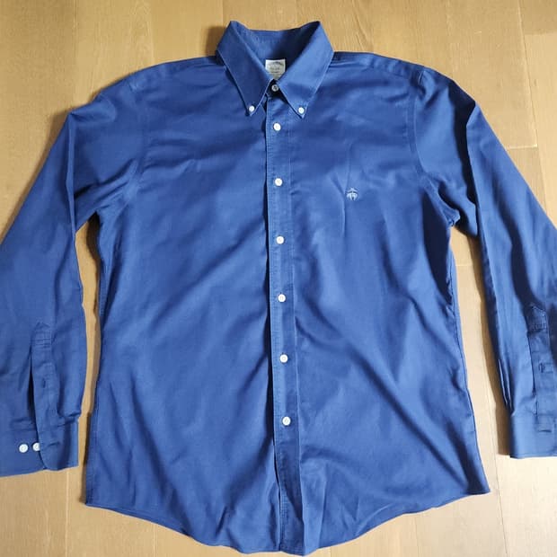 브룩스브라더스 리젠트핏 네이비 옥스포드셔츠(L)