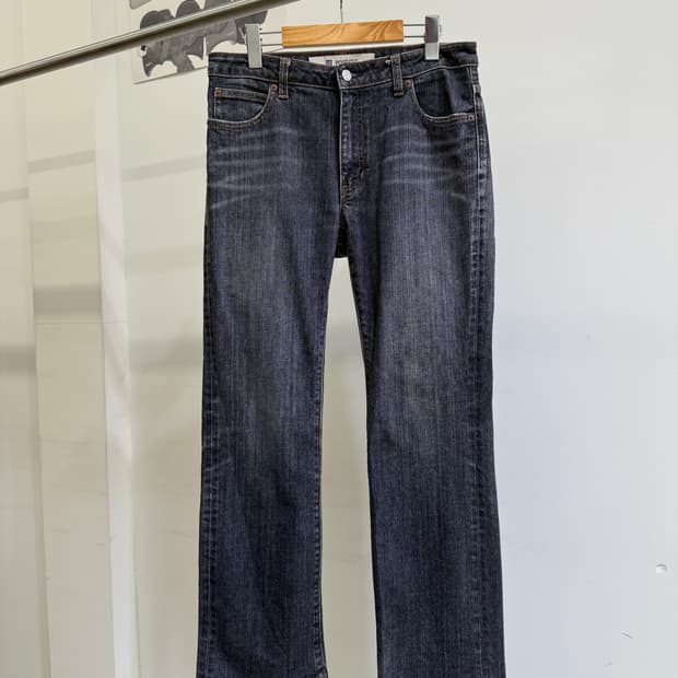 GAP 흑청 부츠컷 데님 팬츠 