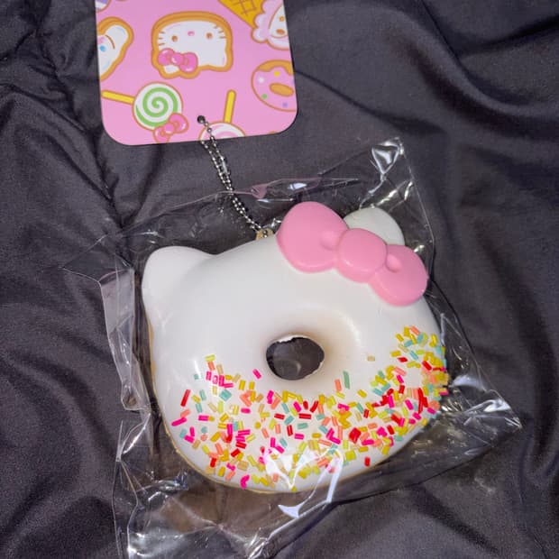 하라주쿠 산리오 도넛키티 키링 (일본 정품)