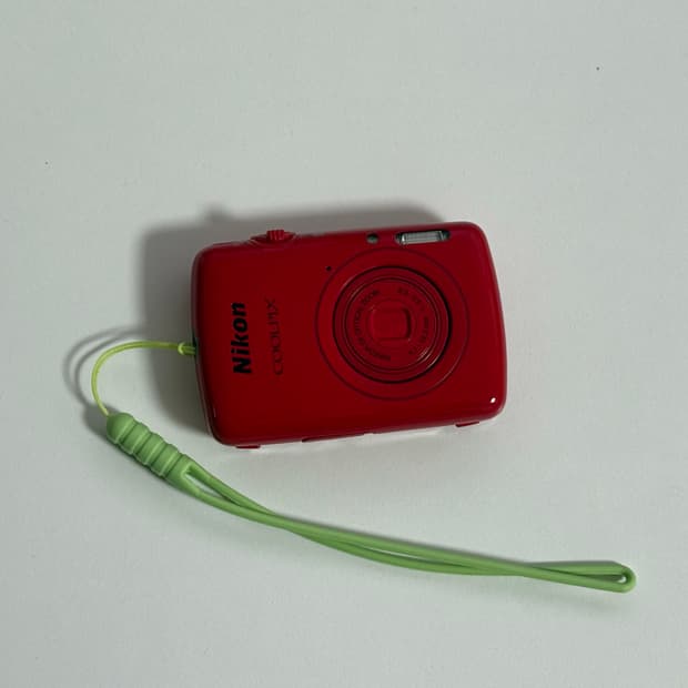 니콘 쿨픽스 S01 토마토레드🍅