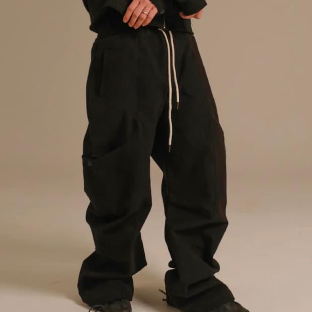 뉴치프시크dp rustic creciente wave pants 