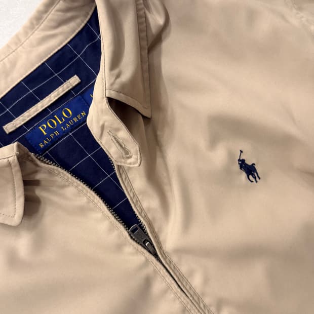 폴로랄프로렌 바이스윙자켓 베이지 L사이즈