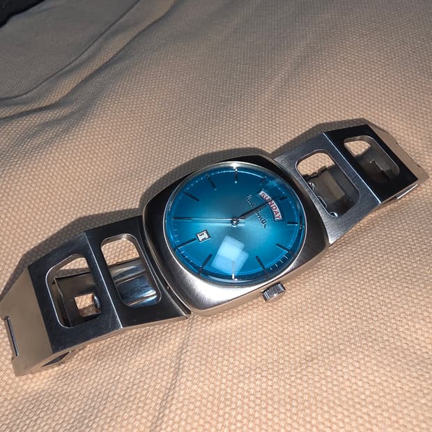 폴 스미스 데이 데이트 티피니 블루 빈티지 쿼츠 세이코 카시오 오메가