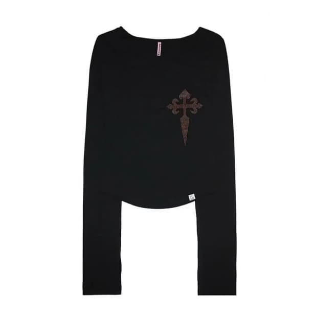 에세이 essay 세라픽 티셔츠 블랙