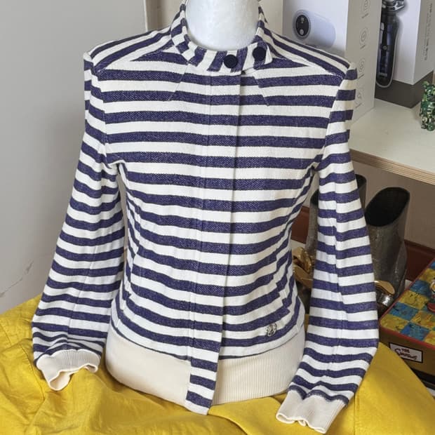 모스키노 스트라이프 집업