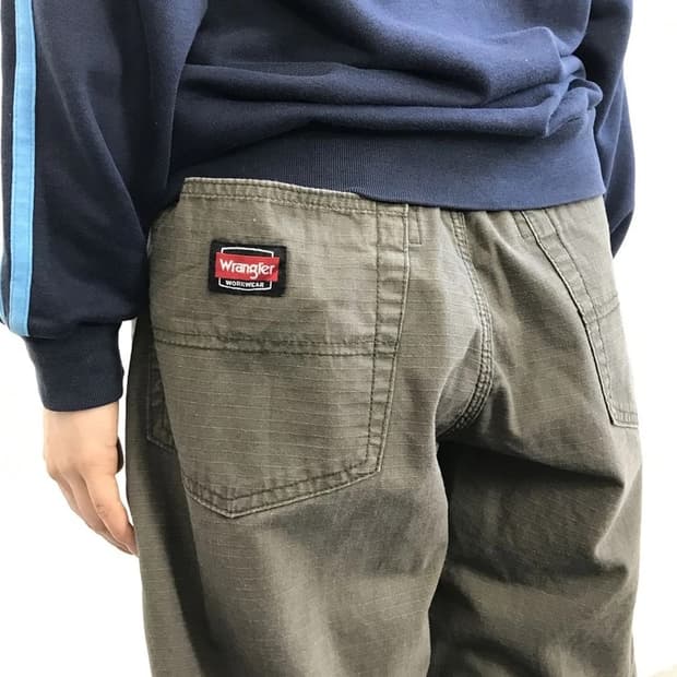 Wrangler Workwear Olive Utility Work Pan