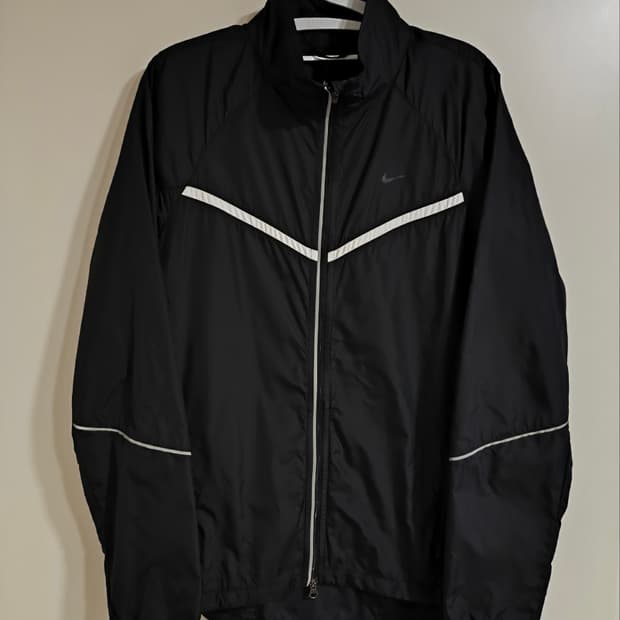 90 나이키 바람막이 블랙 윈드브레이커
