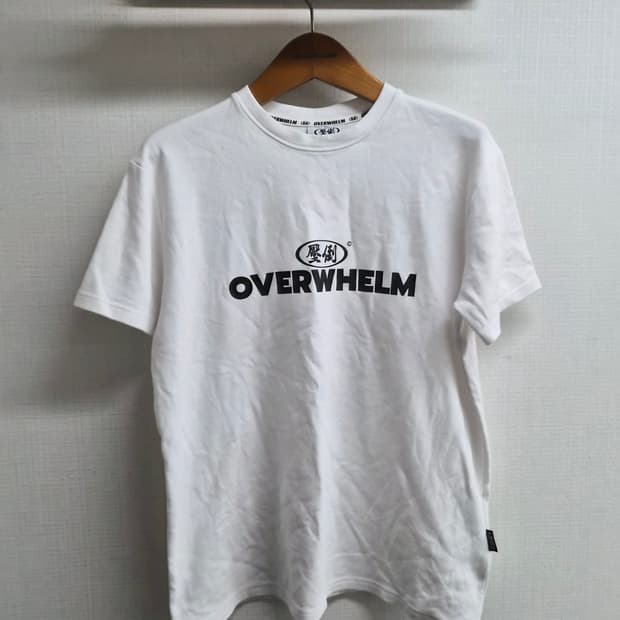 XL) OVERWHELM 압도  머슬핏 반팔 팝니다