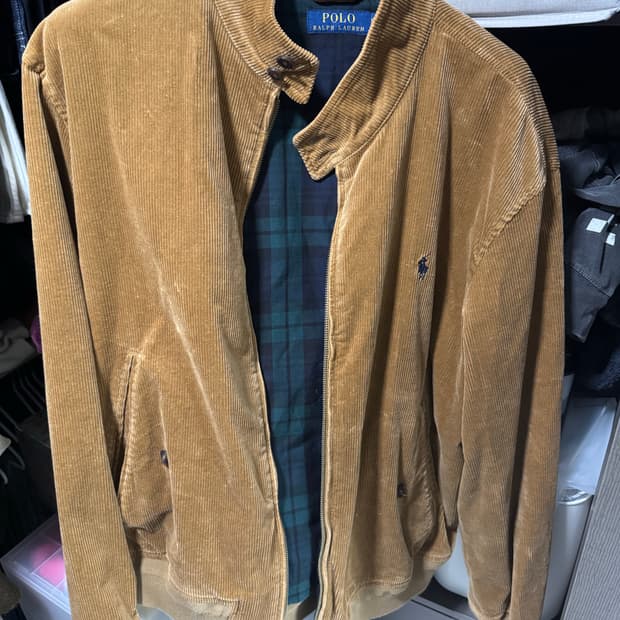 폴로 코듀로이 바라쿠다 자켓 xxl