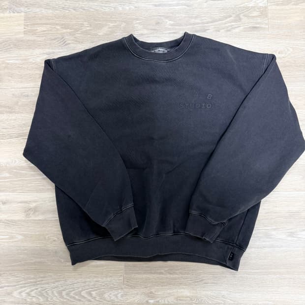 아이앱스튜디오 피그먼트 맨투맨 L