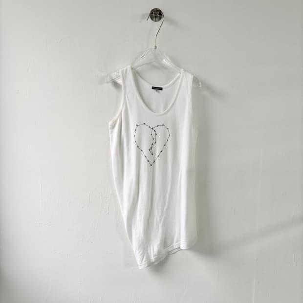 앤 드뮐미스터 비대칭 탱크탑