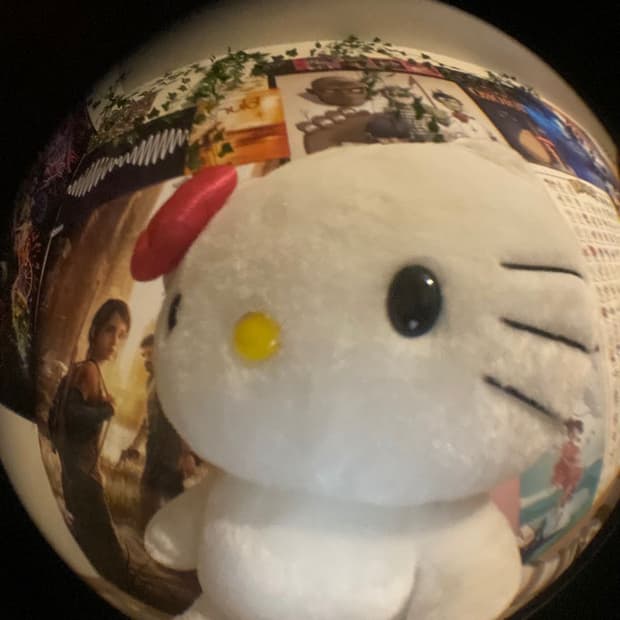 초초한정판 산리오 헬로키티 바람막이