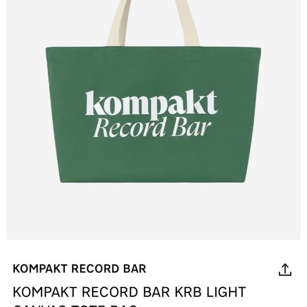 kompakt recordbar 토트백